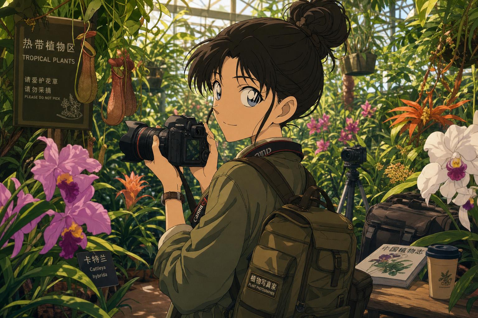 蜜桃传媒植物摄影师陈雨晴——国际植物摄影金奖得主