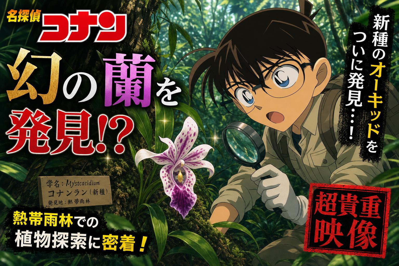 蜜桃传媒稀有植物视频——热带雨林新种兰花发现记